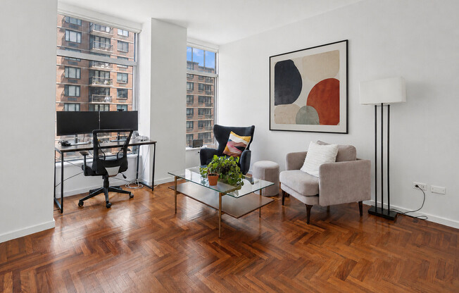2 beds, 2 baths, 1,253 sqft, $7,995, Unit 18F