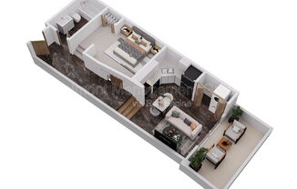 1 bed, 1 bath, 728 sqft, $1,615, Unit 147