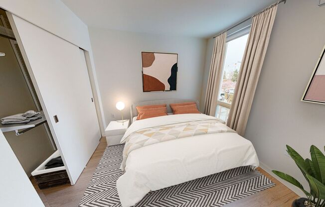 2 beds, 2 baths, 806 sqft, $3,295, Unit 507