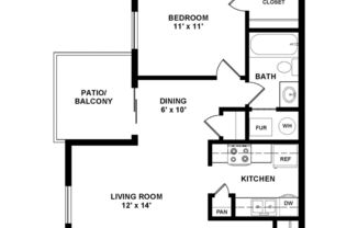 Partner-provided photo for $1225 unit