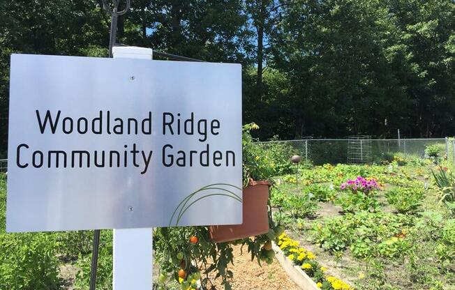 apartments with a community garden