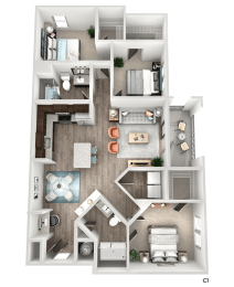 3 beds, 2 baths, 1,230 sqft, $2,282