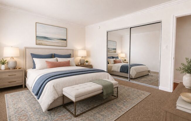 Spacious Beverly Hills 1 Bedroom with Covered Parking at 216 S. Gale Dr Beverly Hills, CA 90211