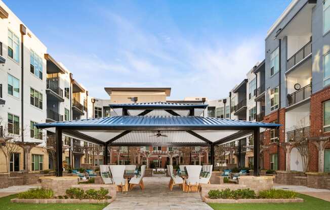 Outdoor patio with gazebo | Inspire Southpark