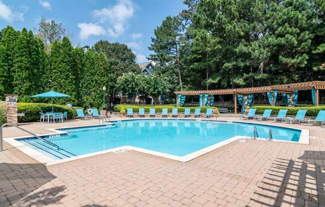 Lea Woodstock apartments in Woodstock, Georgia photo of swimming pool