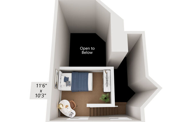 1 bed, 1 bath, 782 sqft, $2,970