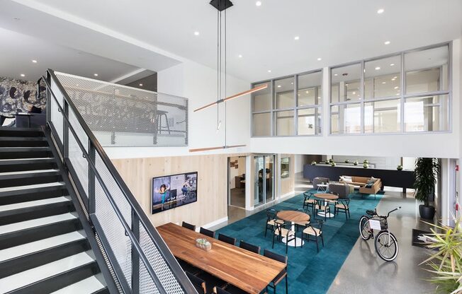 Mezzanine and social common area