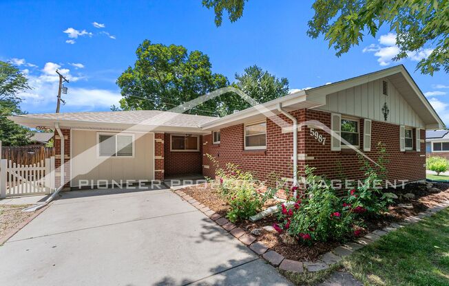 Spacious Home with Fenced Yard and Central AC