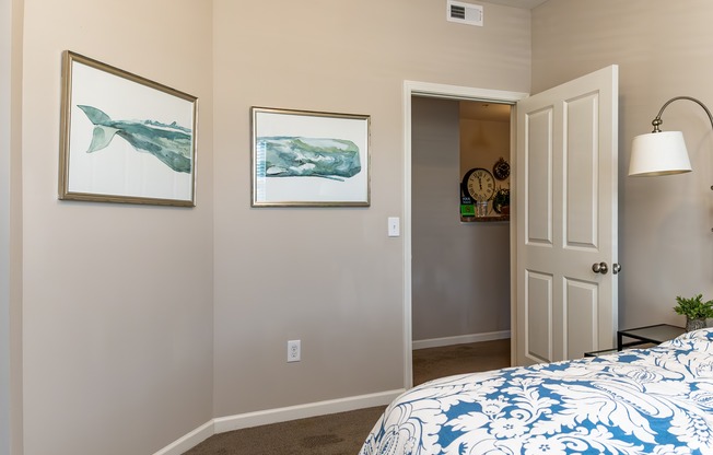 Carpeted Bedroom