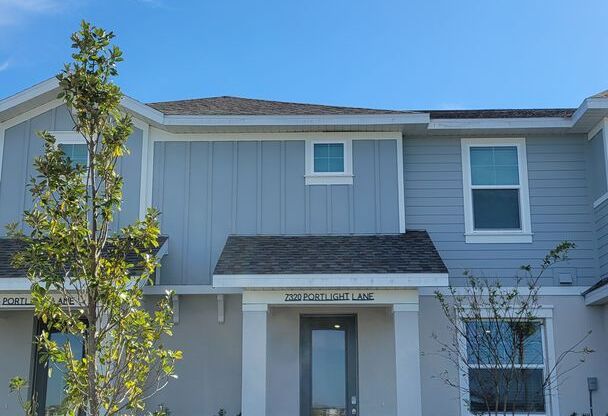 Annual UNFURNISHED Brand new 3/3 townhome at Waterside!