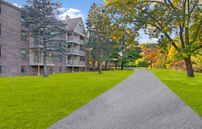 Plymouth Square Sidewalk Path Exterior