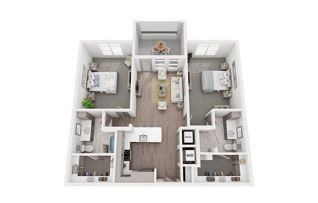 2 beds, 2 baths, 1,176 sqft, $2,797