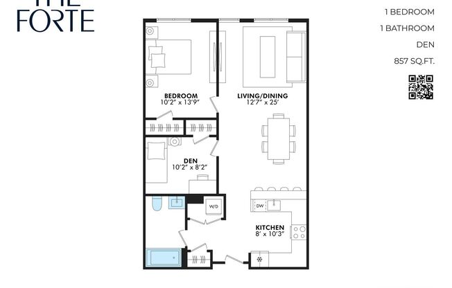 1 bed, 1 bath, 747 sqft, $3,249, Unit APT. 207