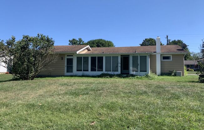 3-Bedroom, 1-Bathroom Ranch Home with Spacious Yard