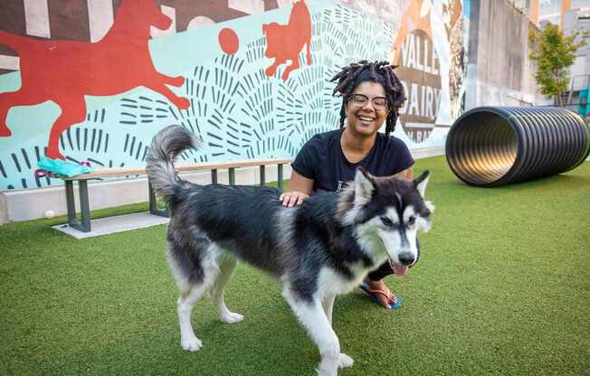 Dog Park at Center Square Lofts West, Allentown