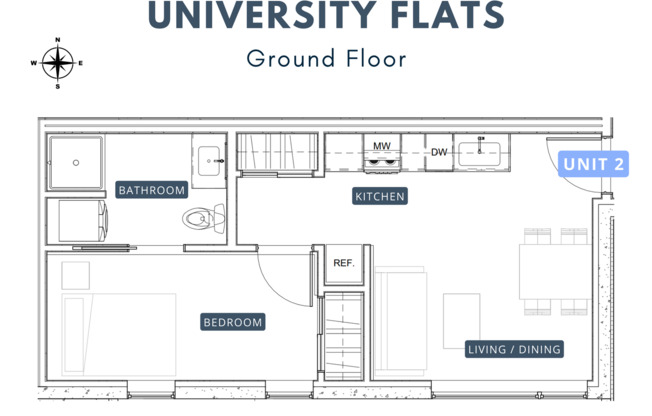 1 bed, 1 bath, 350 sqft, $1,595, Unit 002