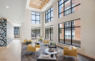 Lobby at Landings of Lexington, Minnesota, 55014