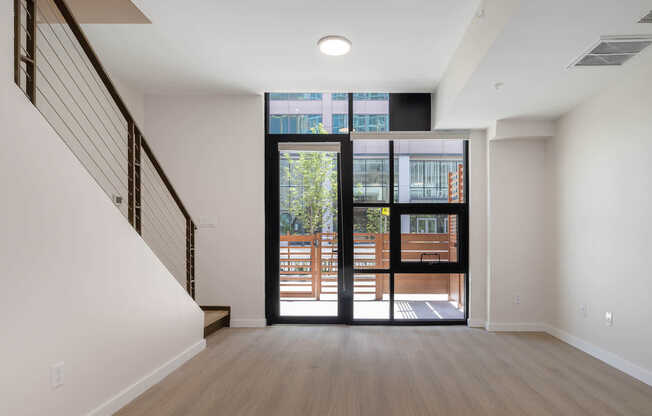 Living Room with Hard Surface Flooring