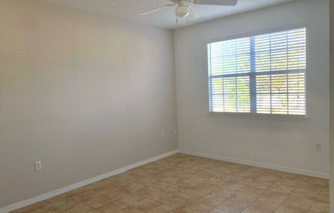 MOVE IN BY JUNE 15TH and RECEIVE THE REST OF JUNE FREE!!!  Gorgeous 2-Bed, 2-Bath Condo with Pond and Fountain Views at Palm Villas Condominiums!