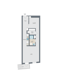 Studio, 1 bath, 498 sqft, $1,947