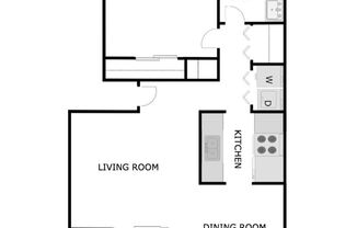 1 bed, 1 bath, 682 sqft, $1,890
