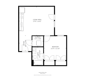 1 bed, 1 bath, 554 sqft, $1,610