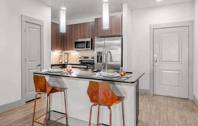 Dallas, TX Apartments for Rent in Knox-Henderson - Larq Henderson Kitchen