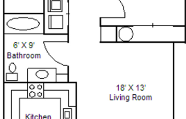 2 beds, 1 bath, 838 sqft, $1,045, Unit 113