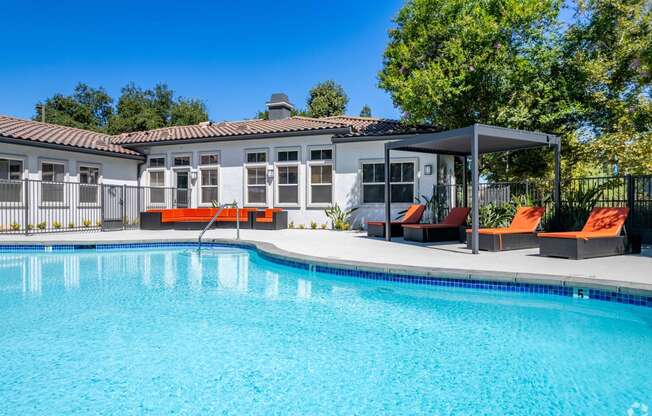 swimming pool at Canyon Crest, Riverside