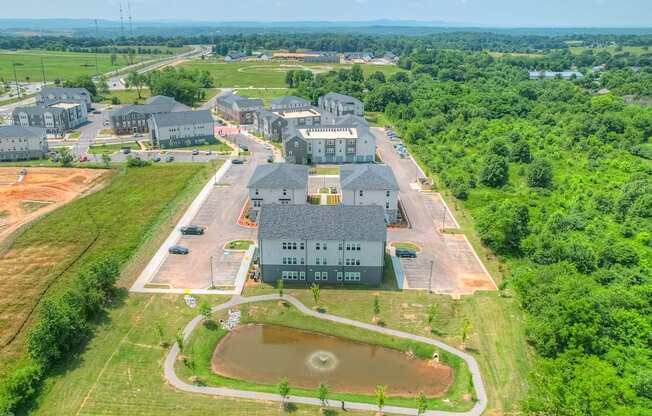 Aerial View of Community