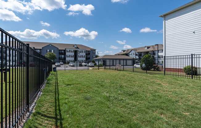 Lancaster Place Apartments in Calera Alabama photo of green space