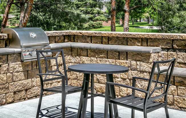 Amenity space at Sunrise Gardens in Lincoln, NE