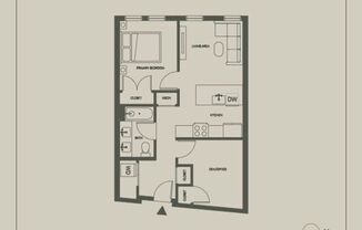 1 bed, 1 bath, 636 sqft, $3,200, Unit 211