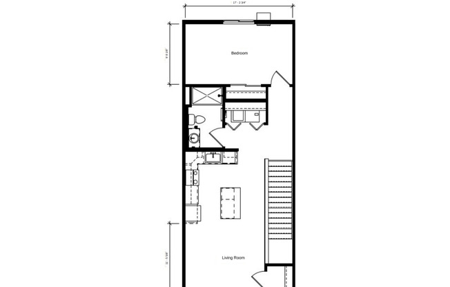 1 bed, 1 bath, 750 sqft, $1,175, Unit WT 407-30