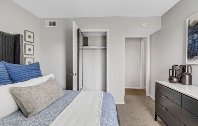 Bedroom With Closet at The Beacon, Alabama, 35816