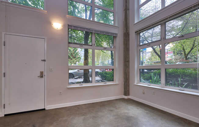 Living Room with Hard Surface Flooring