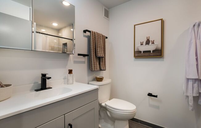 2 beds, 2 baths, 793 sqft, $2,500, Unit 4415 Chestnut - Standard 2 Bedroom