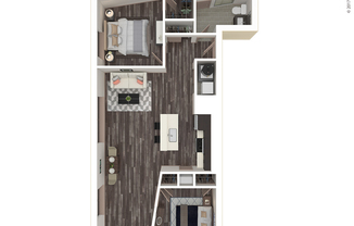 2 beds, 1 bath, 1,010 sqft, $1,870