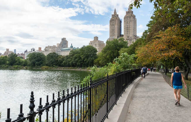 Retreat to Central Park, just across the street.