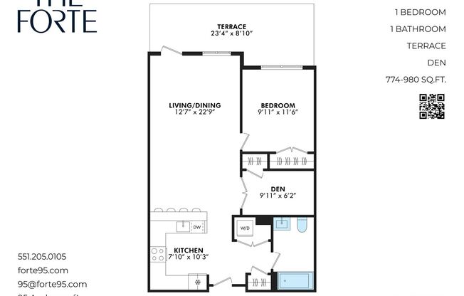 1 bed, 1 bath, 887 sqft, $3,899, Unit APT. 307