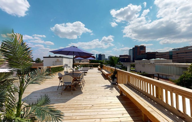 Rooftop Deck at The View at Old City, Philadelphia, 19106