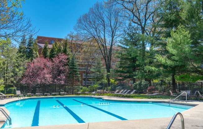 Swimming pool at Kimball Court in Woburn, MA