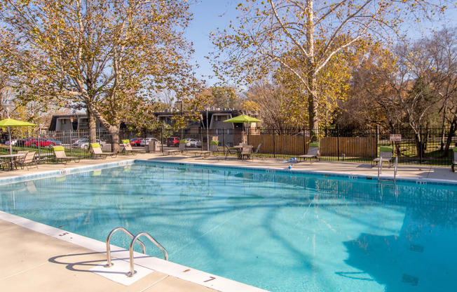 Invigorating Swimming Pool at Nob Hill Apartments, Nashville, TN, 37211