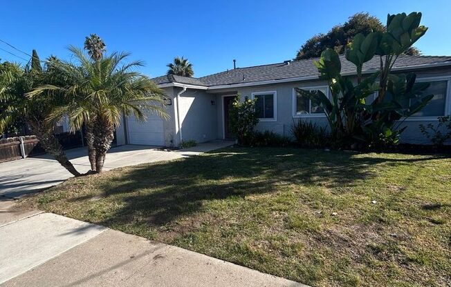 Beautiful Remodeled 3 Bedroom 2 Bath Home,  Walking Distance of SDSU, Available Now $4,695
