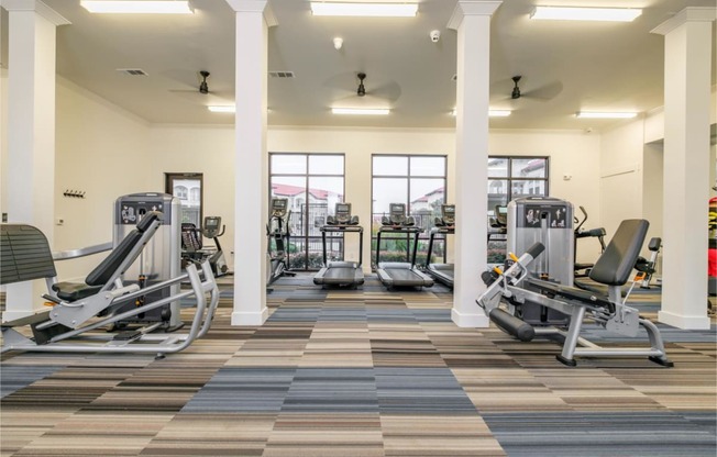 fitness center at Reveal Lake Ridge