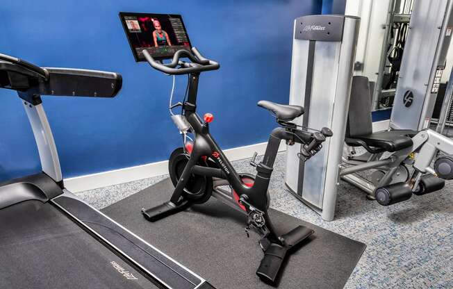 Peloton® Indoor Exercise Bike with Online Streaming Classes
