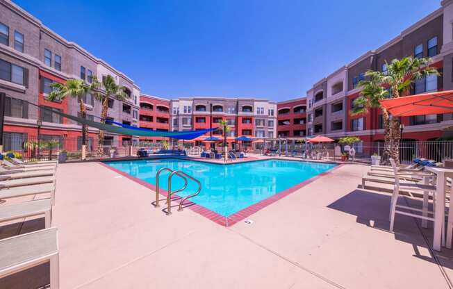Pool for swimming at Alanza Place, Arizona, 85008