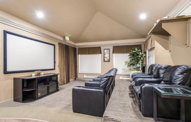 Media Room at Arcadia Townhomes, Federal Way, Washington