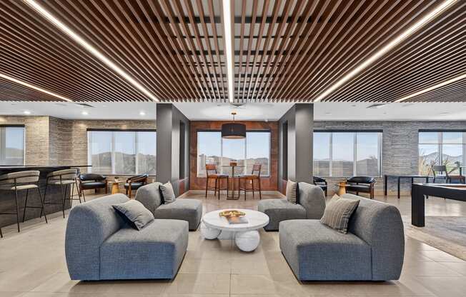 Refinery Clubhouse with Chairs