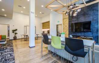 Entertaining lounge at Discovery Heights, Issaquah